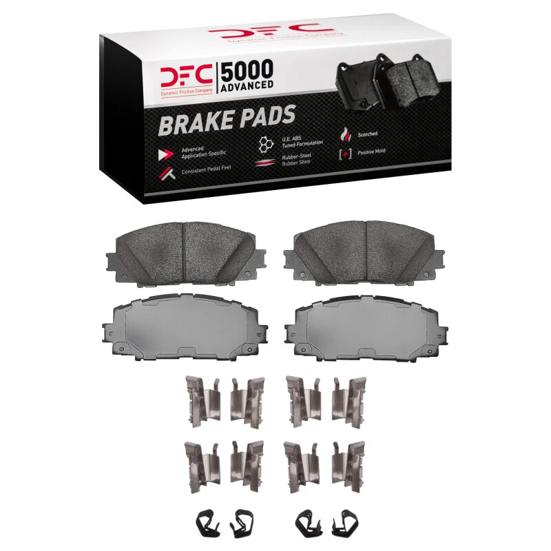 DFC 10-17 Lexus CT200H Front 5000 Advanced Ceramic Brake Pads and Hardware Kit