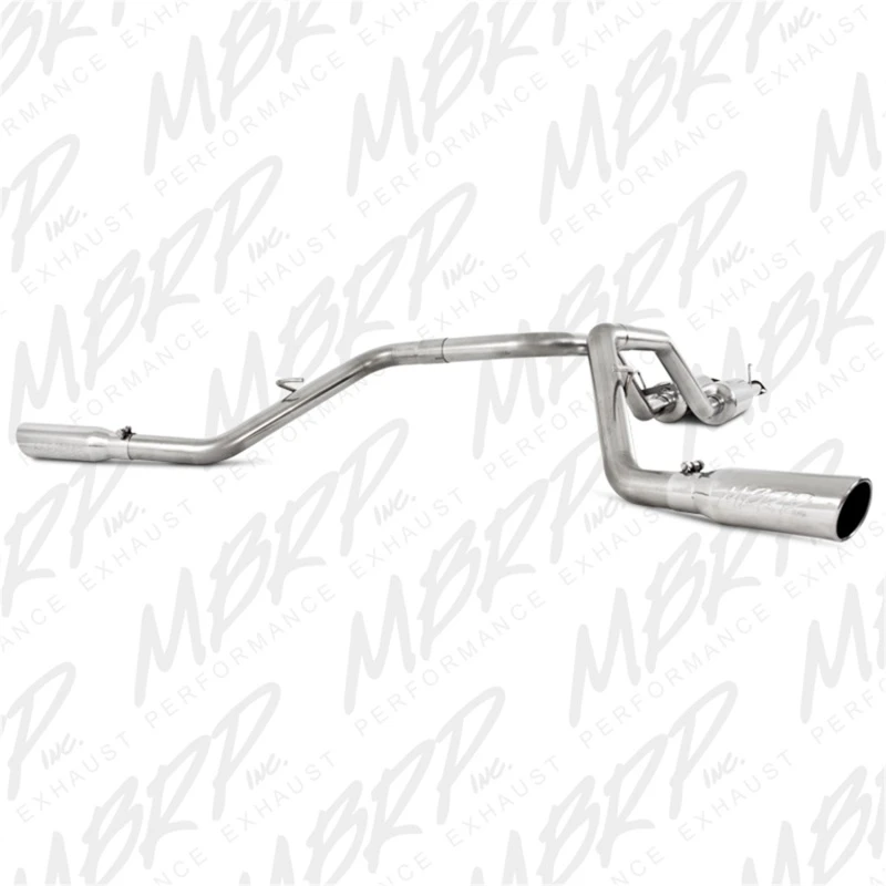MBRP 2009-2010 Toyota Tundra 5.7L EC-Std. & SB/CC-SB Kat-Abgasanlage Dual Split Side