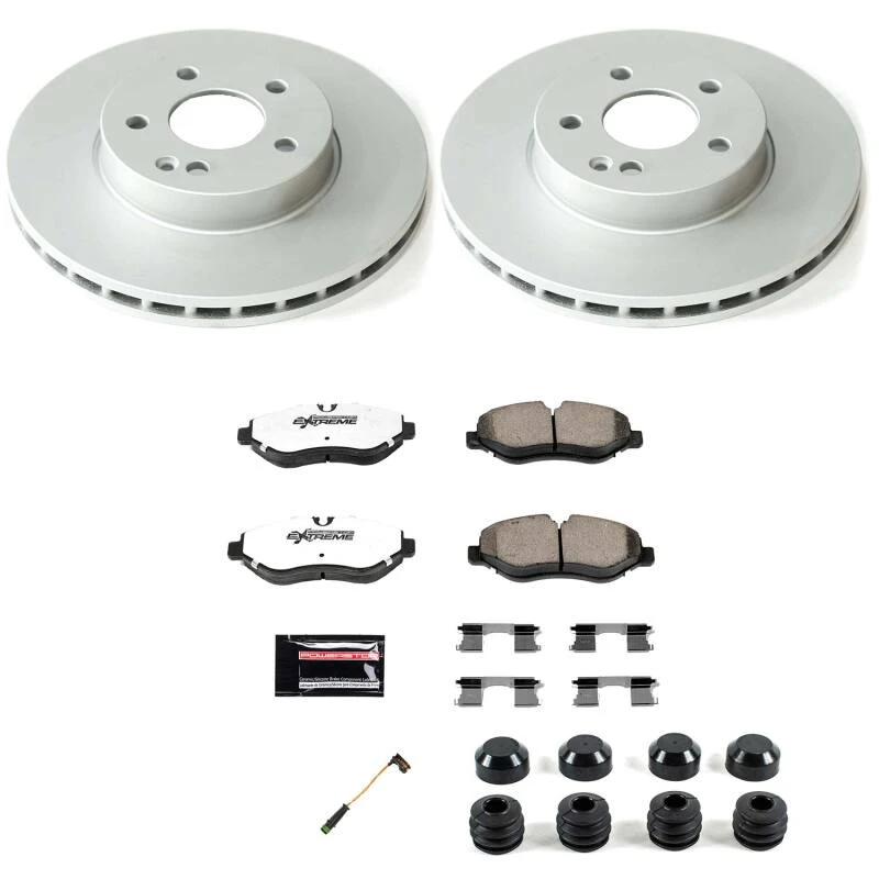 Power Stop 16-23 Mercedes-Benz Metris Front Z36 Coated Truck & Tow Brake Kit