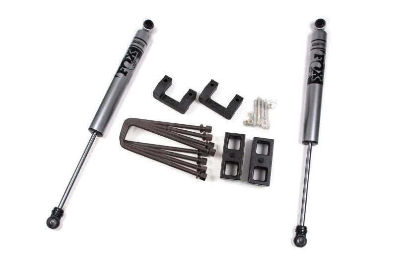 Zone Offroad 2 Zoll Torsionsstab-Kit mit FOX-Dämpfern für 2007–2013 Chevy Silverado 1500 / GMC Sierra 1500