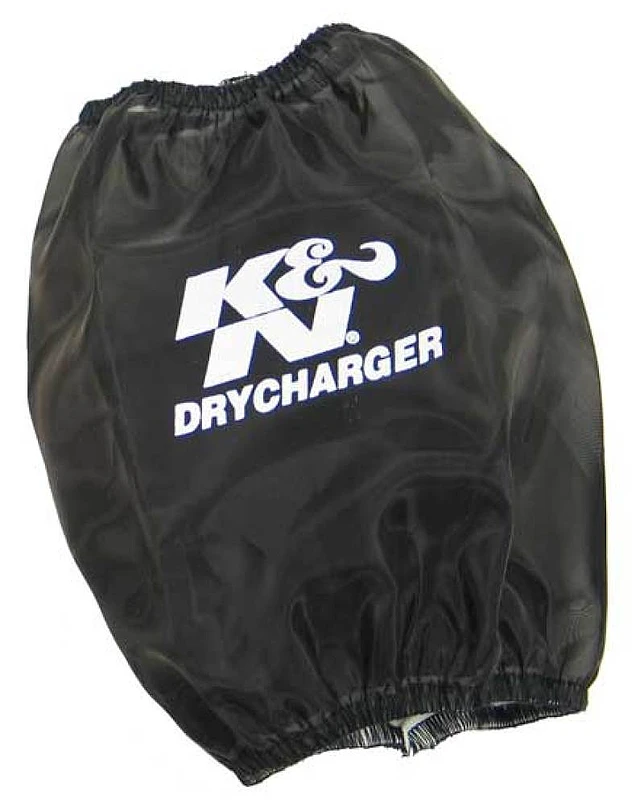 K&N Schwarzes DryCharger-Rundluftfilter-Einwicklung 5,5 Zoll Basis-ID x 4,5 Zoll Oben-ID x 6,5 Zoll H