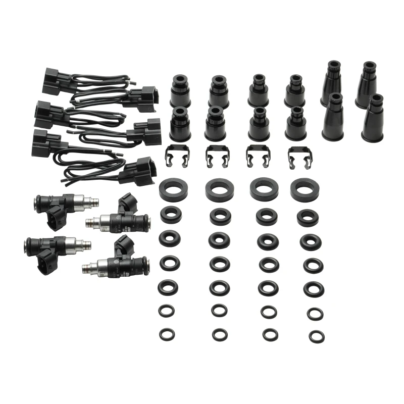 DeatschWerks Universal 4 Cylinder Import Injector Kit - Set of Four 2440cc Injectors