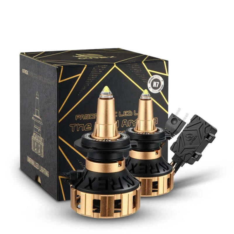 AlphaRex Gold Ammo Panoramische LED-Leuchtmittel - H11