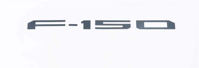 Putco 18-20 Ford F-150 (Schnitte Buchstaben/Schwarz Platin) Heckklappe