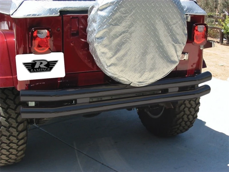 Rampage Doppelrohrstoßstange für 1987–1995 Jeep Wrangler (YJ)