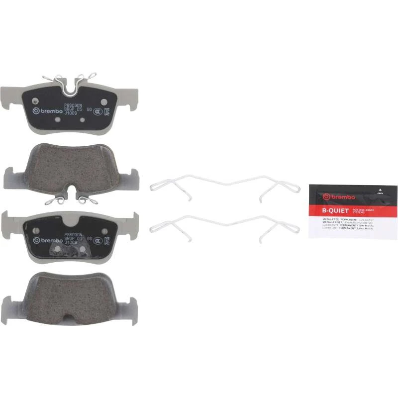 Brembo 18-21 Volvo XC60/ S60/ S90/ V60 Cross Country/ V90 Cross Country/ V60/ V90 Hintere NAO Bremse Pad