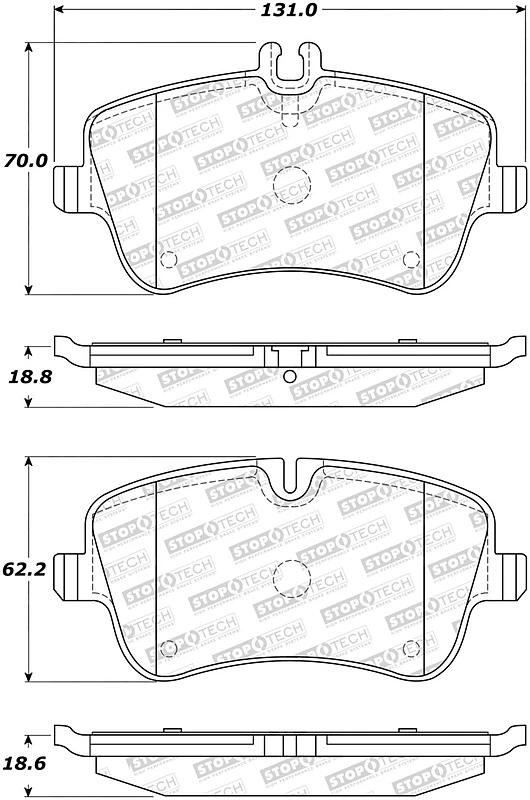 StopTech Street Brake Pads