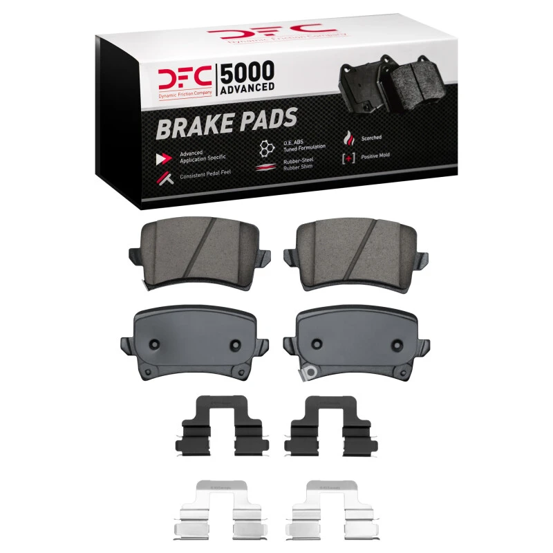 DFC 22-25 Dodge Journey Rear 5000 Advanced Ceramic Brake Pads and Hardware Kit