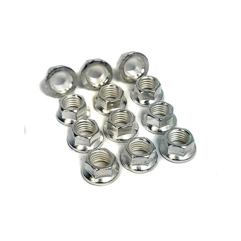 Baer Brakes Rotor Hardware, NAS Hex Locking Nuts & Washers - 12 Pack