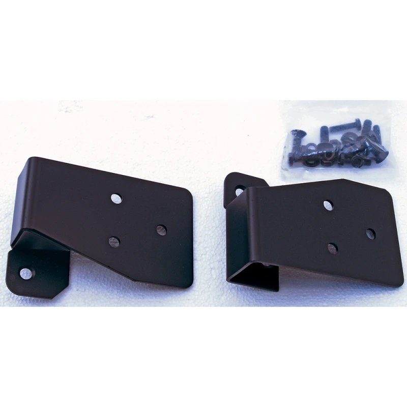 Rugged Ridge 03-06 Jeep Wrangler Schwarze Spiegelverlagerungs-Halterungen