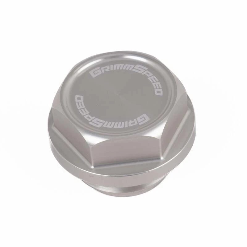 GrimmSpeed Bolt Ölverschluss für Subaru Modelle 1989–2022 – Silber