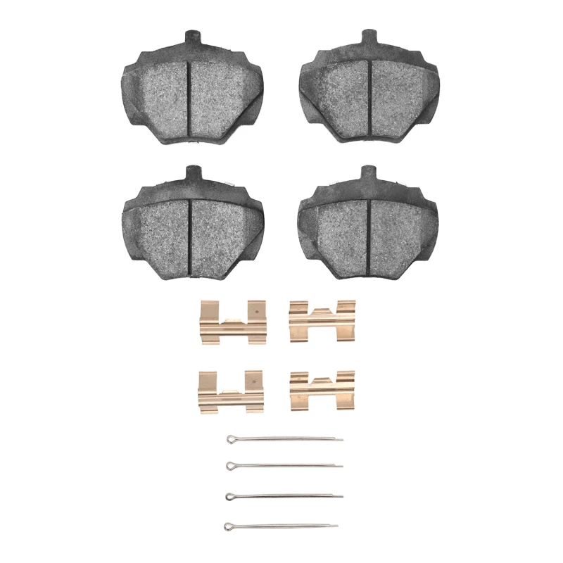 DFC 74-16 Land Rover Discovery Rear 4000 HybriDynamic Brake Pads and Hardware Kit
