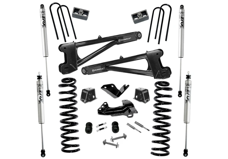 Superlift 4 Zoll Lift Kit für 2005–2007 Ford F-250/F-350 Super Duty 4WD Diesel