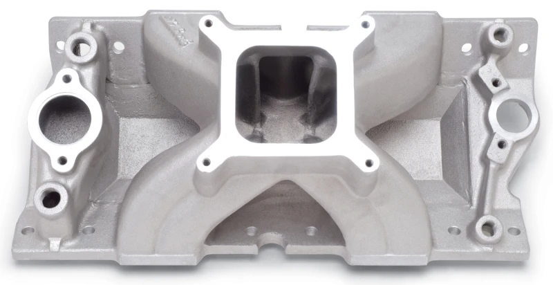 Edelbrock Super Victor SBC-Ansaugkrümmer für GM-Guss-Vortec-Köpfe (Renn-Ansaugkrümmer)