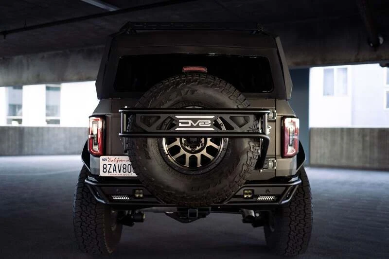 DV8 Offroad Heckklappenverstärkung & Ersatzradhalter für 21-23 Ford Bronco