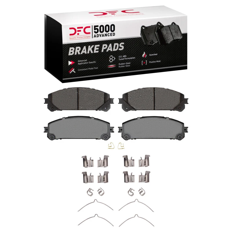 DFC 08-26 Lexus TX500h Front 5000 Advanced Ceramic Brake Pads and Hardware Kit