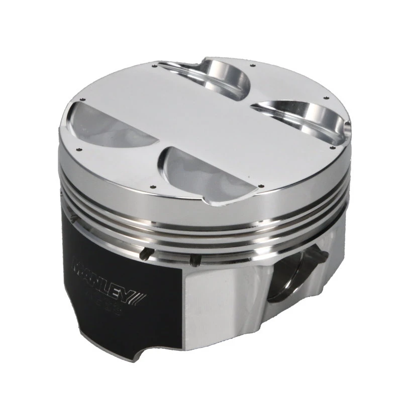 Manley 85.5mm Bore 10.0:1 Comp Flat Top Pistons w/Rings (ED) for Mitsubishi 4G63/4G63T EVO VIII/IX