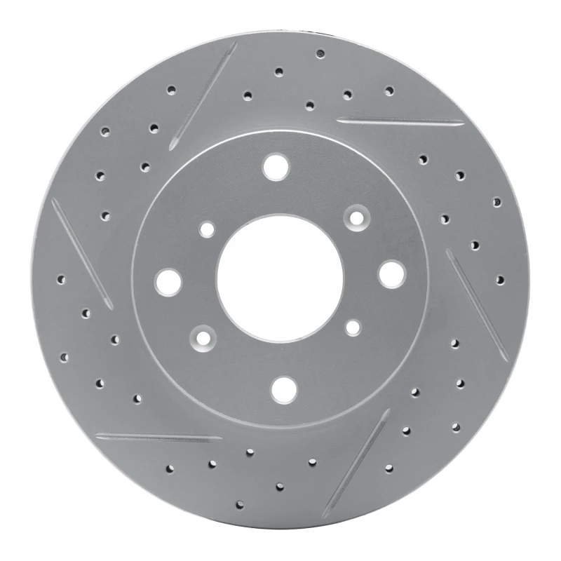 DFC 98-02 Acura Cl Front Left Drilled & Slotted Geoperformance Rotor