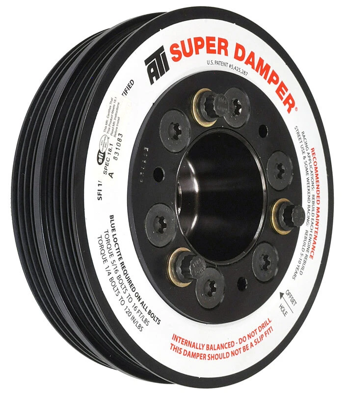 ATI Super Damper für 94-05 Mazda Miata 1.8L mit Riemenführung