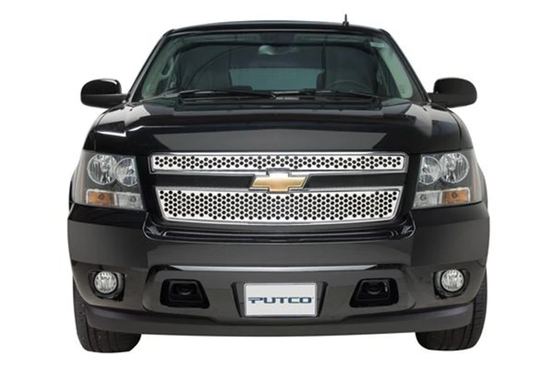 putco_84150-679469f4ec159 Putco 04-09 Chevrolet Equinox Punch Stainless Steel Grilles
