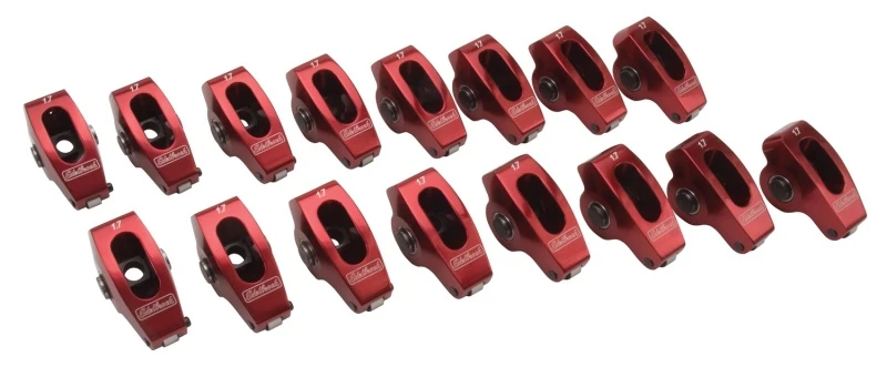 Edelbrock Nockenwellen-Arme Roller BBC 7/16 Zoll 1,7:1 Verhältnis Set von 16