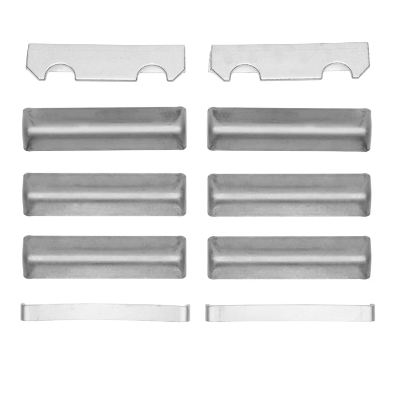 DFC 97-99 Chevrolet P30 Rear/Front 5000 Advanced Semi Metallic Brake Pads and Hardware Kit