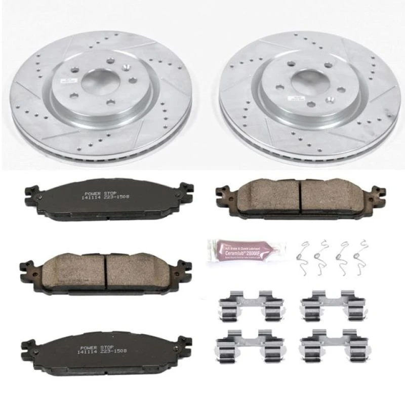 powerstop_K5583-679458587ee80 Power Stop 11-19 Ford Explorer Front Z23 Evolution Sport Brake Kit