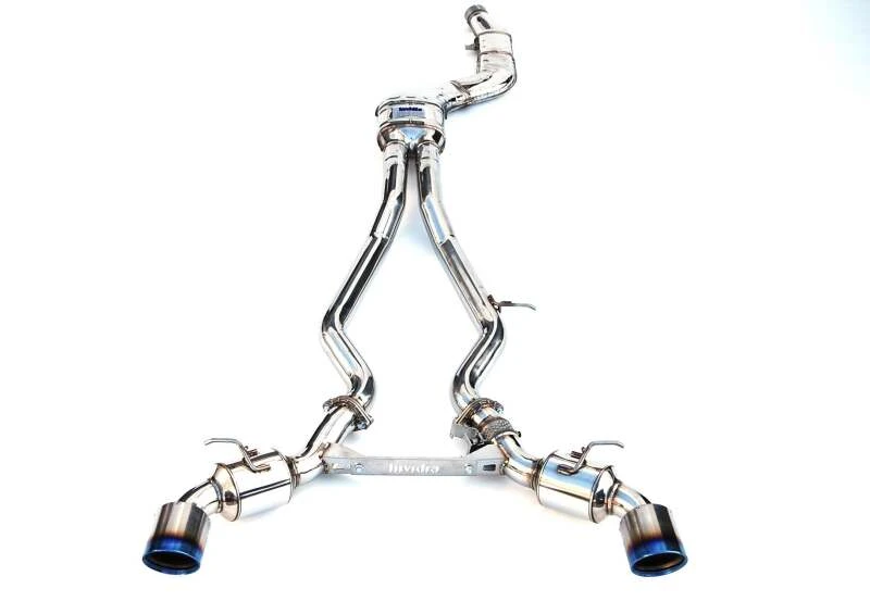 Invidia 2019+ Toyota Supra Dual N1 w/ Valve Rolled Titanium Tip Cat-back Exhaust