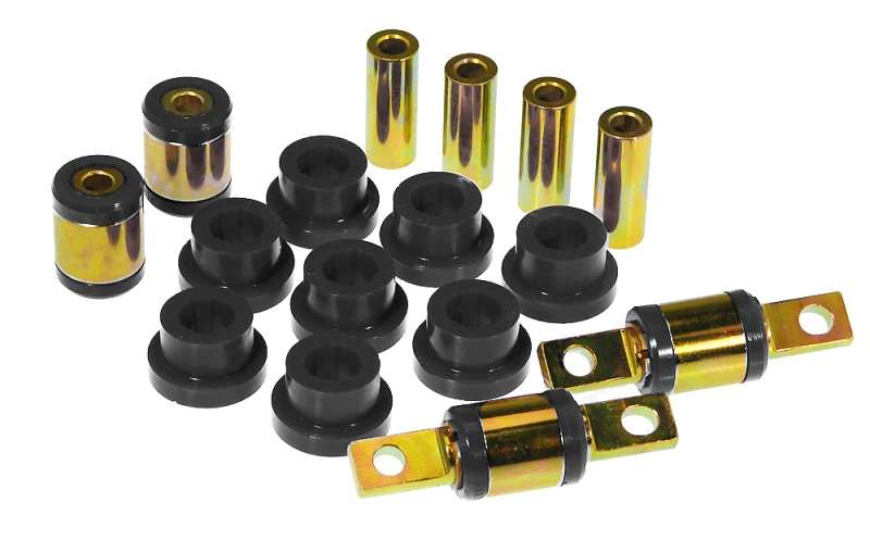 Prothane Rear Upper/Lower Control Arm Bushings - Black