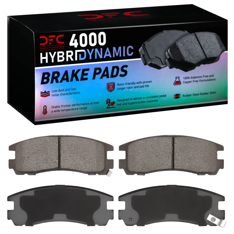DFC 88-12 Plymouth Colt Rear 4000 Hybridynamic Brake Pads