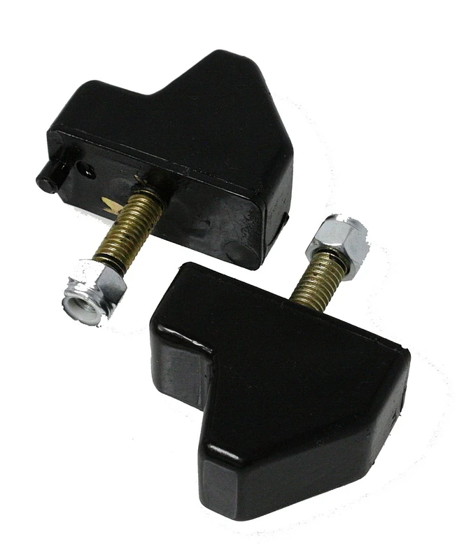 Energy Suspension GM Style Schwarzes Stoßdämpfer-Set vorne