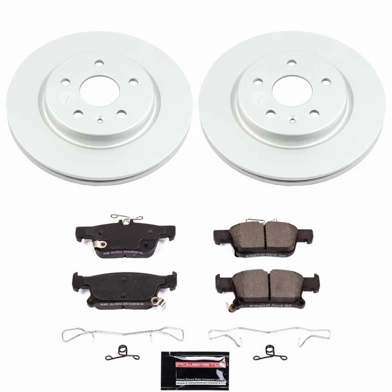 Power Stop 19-20 Buick Envision Rear Z23 Coated Brake Kit