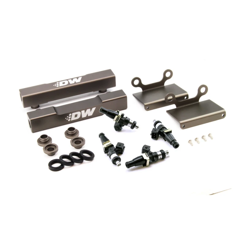 DeatschWerks 04-06 for Subaru STI/LGT Side Feed to Top Feed Fuel Rail Conv Kit w/ 1500cc Injectors