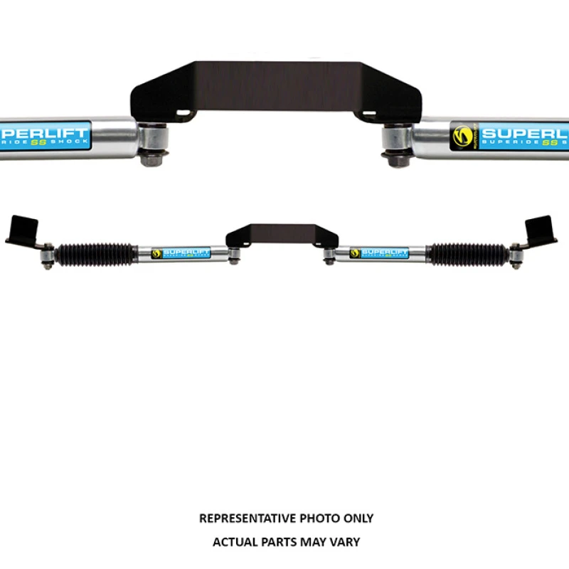 Superlift Dual Steering Stabilizer Kit for 1999-2004 Ford F-250/F-350 4WD