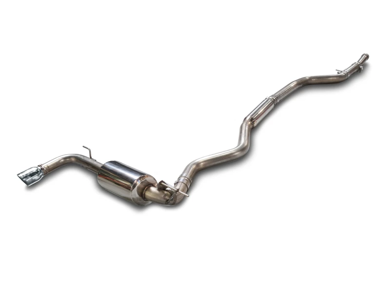 AWE Tuning BMW F30 320i Touring Abgasanlage & Performance Mittelrohr - Chromsilber Spitze (102mm)