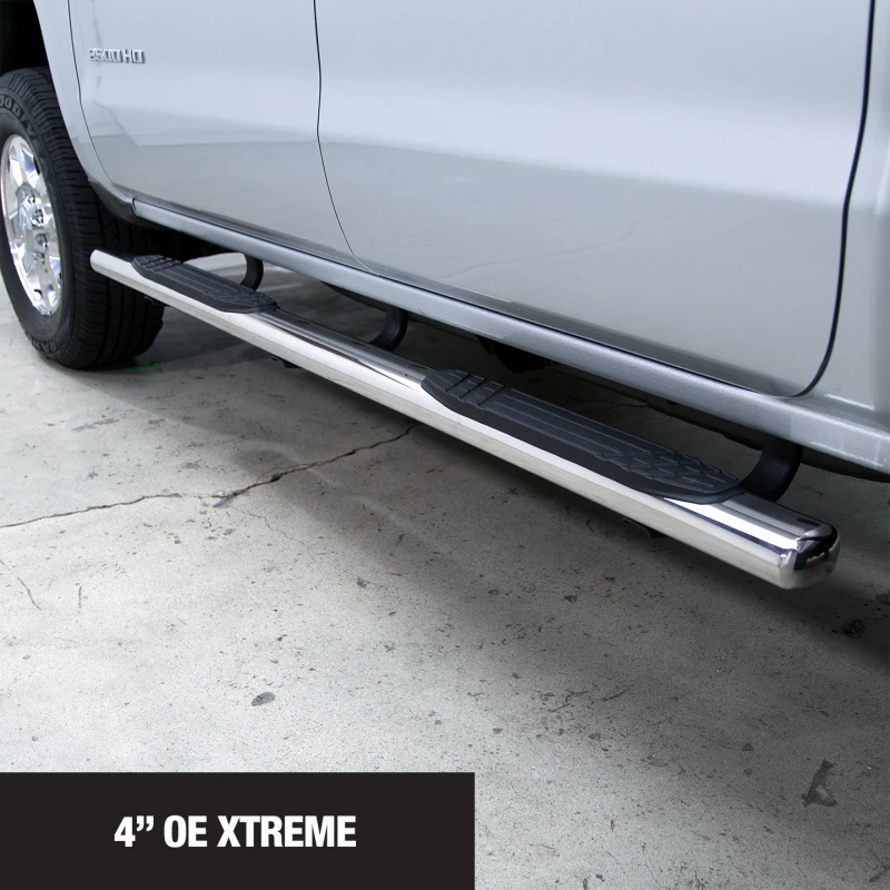 Go Rhino 17-20 Ford F-250/F-350 SD 4 Zoll OE Xtreme Komplett-Kit mit Seitenstufen + Halterungen