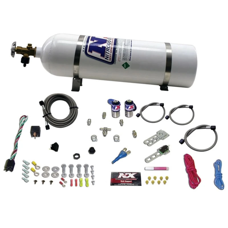Nitrous Express Sub C Nitrous-Kit (25-35-50PS) mit 15lb-Flasche