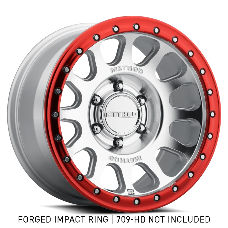 Method Beadlock Ring - 17in Forged - Style 1 - Red