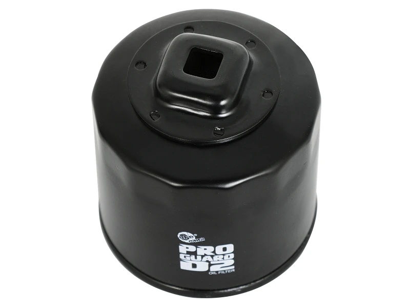aFe Pro GUARD D2 Oil Filter 02-17 Nissan Cars L4/ 04-17 Subaru Cars H4 (4 Pack)