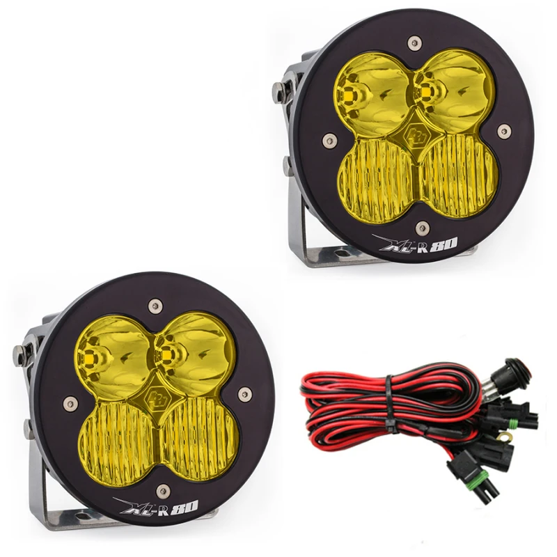 Baja Designs XL R 80 Series Driving Combo LED Lichtpods - Amber
