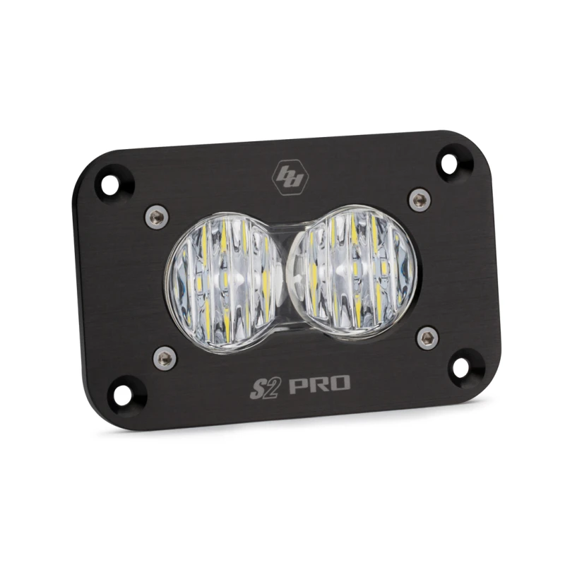 Baja Designs S2 Sport Flush Mount LED Arbeitslicht mit klarem Glas