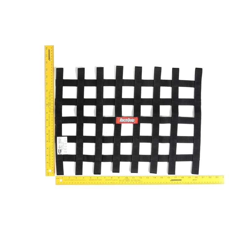 RaceQuip Schwarzes 15 x 21 SFI-Bandnetz