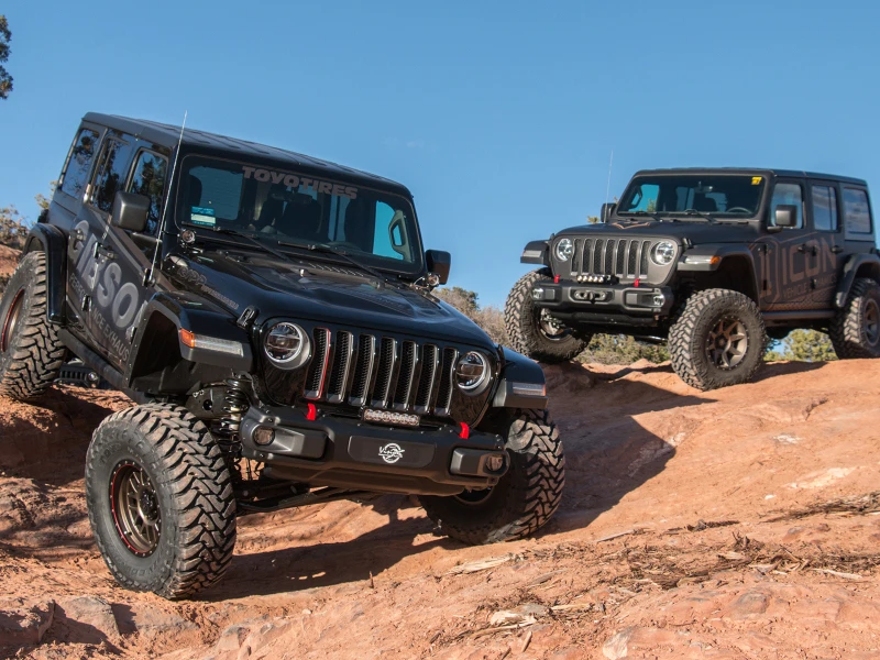 ICON 2018+ Jeep Wrangler JL 2,5-Zoll-Stage-8-Fahrwerk-System