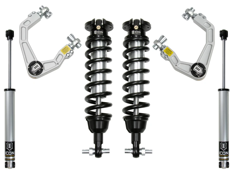 ICON 2019+ Ford Ranger 0-3,5 Zoll Stufe 2 Federungssystem mit Billet Uca