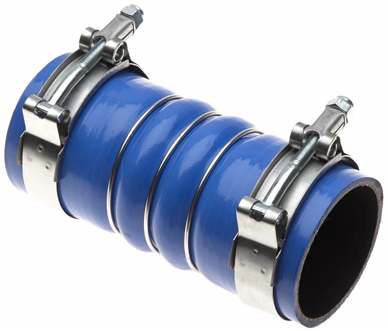 Gates 11-16 Chevrolet Silverado V-8 6.6L Diesel Pipe To Pipe Hot Side Turbocharger Hose Kit (Molded)