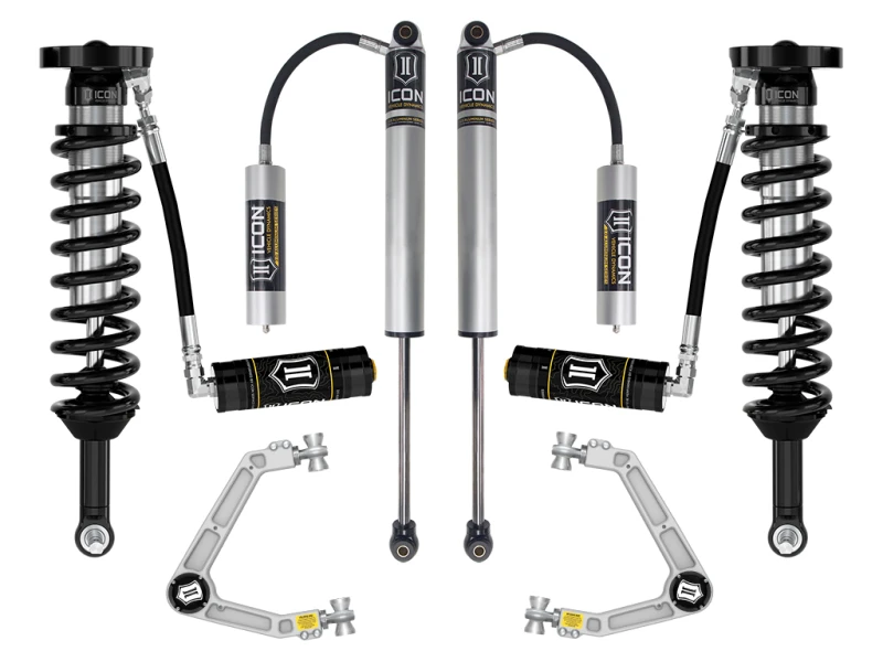 ICON 2023 Chevrolet Colorado 1,75-2,5 Zoll Stage 3 Federungssystem mit Billet UCA