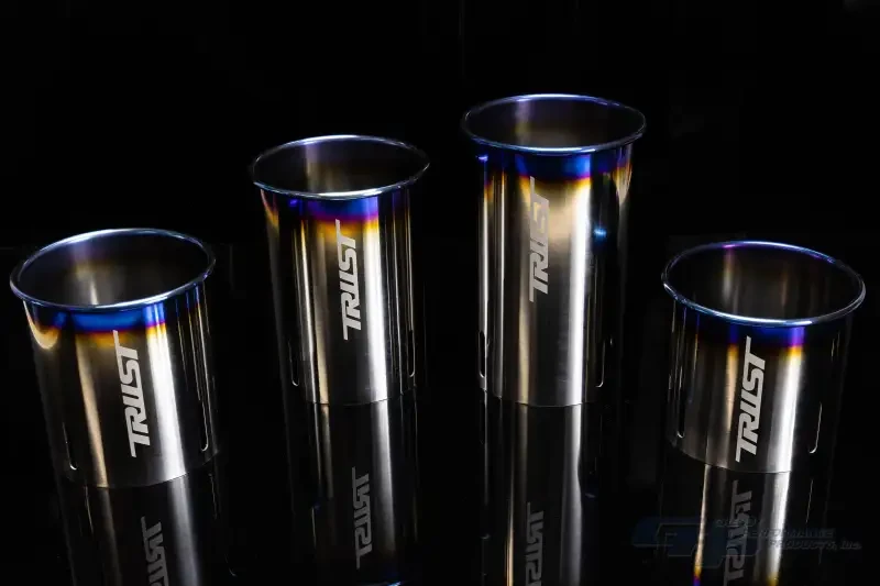 Greddy PE-TR Rolled Tip-Burnt-Ti L 190mm x 115mm