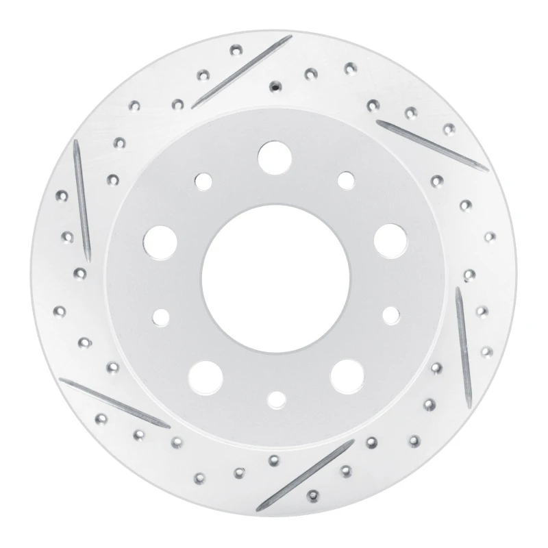 DFC 14-21 Ram Promaster 3500 Rear Left Drilled & Slotted Geoperformance Rotor