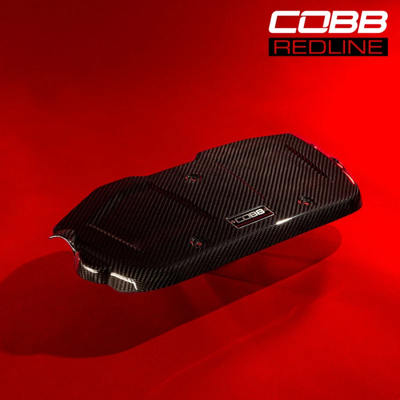 Cobb 15-21 for Subaru WRX Redline Carbon Fiber Engine Cover - Gloss Finish