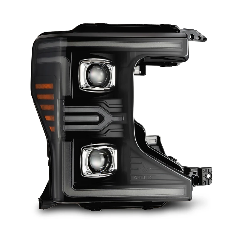 AlphaRex LUXX-Series LED Projector Headlights Black for 20-22 Ford Super Duty